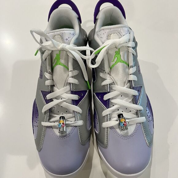 Nike Air Jordan Retro 6 NRG U23 Golf Purple Metallic Silver FD0205-055 Size 8